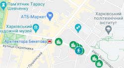 Карта Харькова